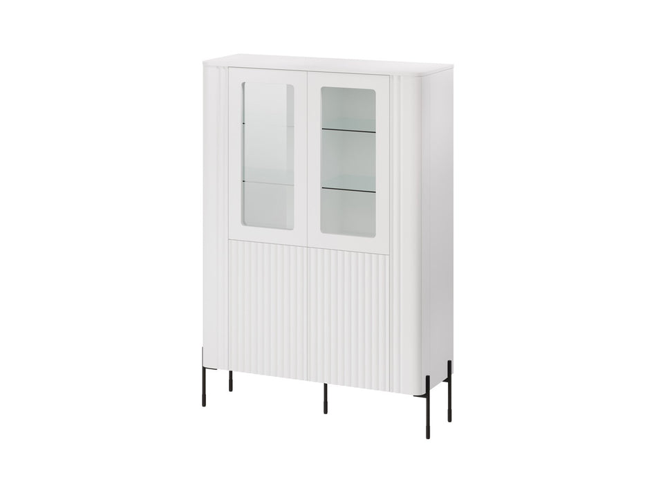 Cama VERA display cabinet 110x40x160 matt white
