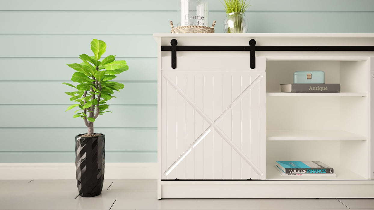 Chest of drawers 160x80x35 GRANERO white/gloss white