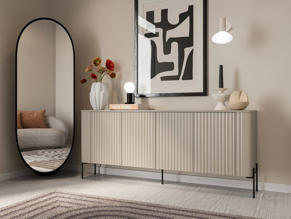 Cama VERA chest of drawers 190x40x80 cashmere matt