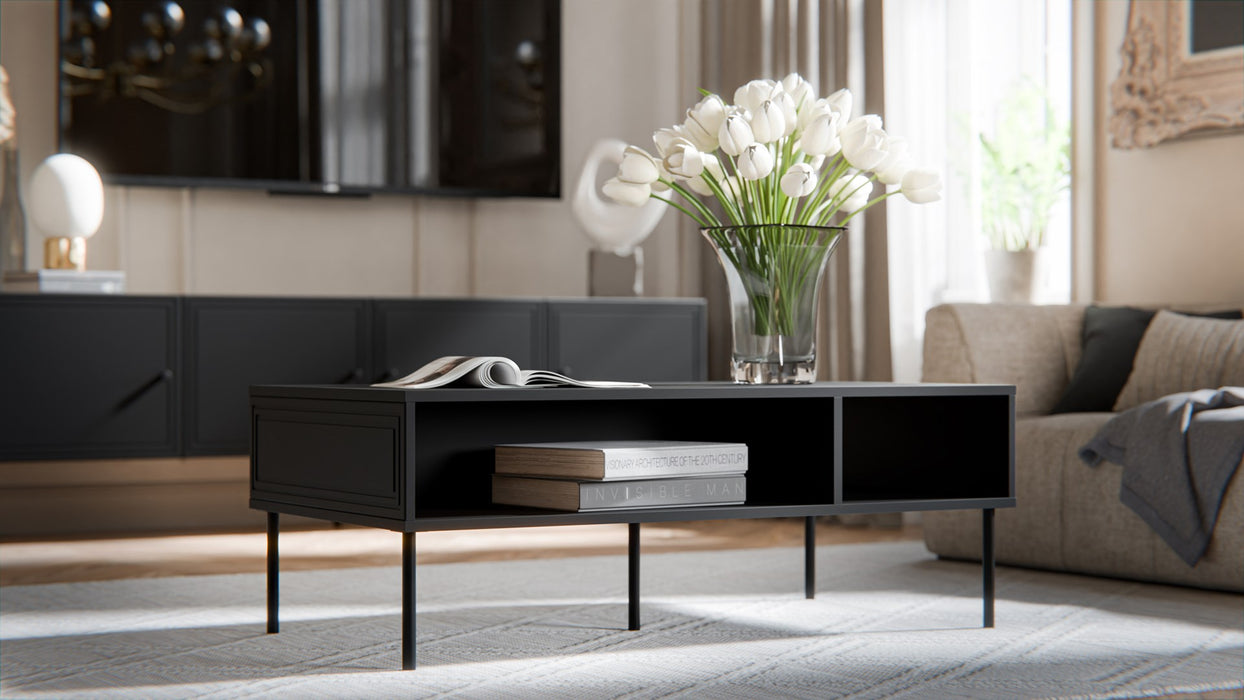Cama PALAZZO BIS table/latrine 110x60x40 matte black