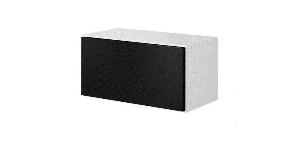 Cama living room furniture set ROCO 3 (2xRO3+2xRO4+2xRO1) white/white/black