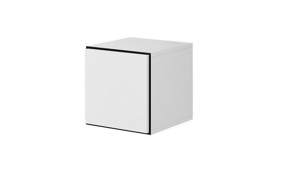 Cama living room furniture set ROCO 5 (RO1+2xRO4+2xRO5) white/black/white