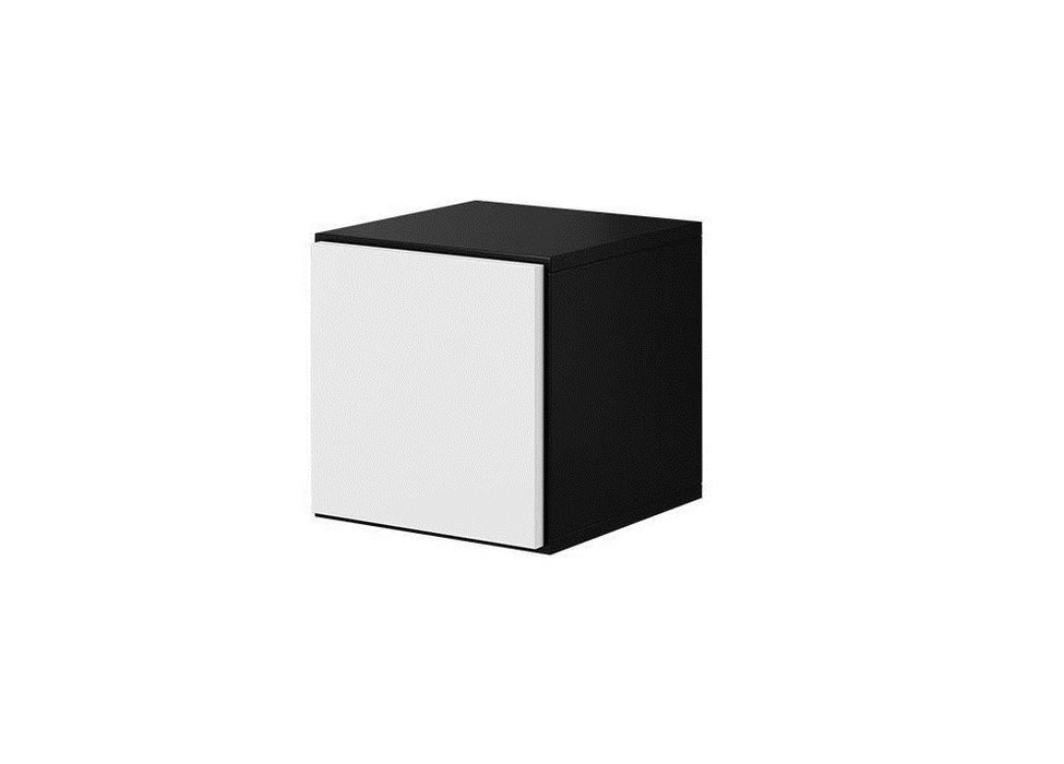 Cama living room furniture set ROCO 9 (RO1+RO3+2xRO6+2xRO5) black/black/white