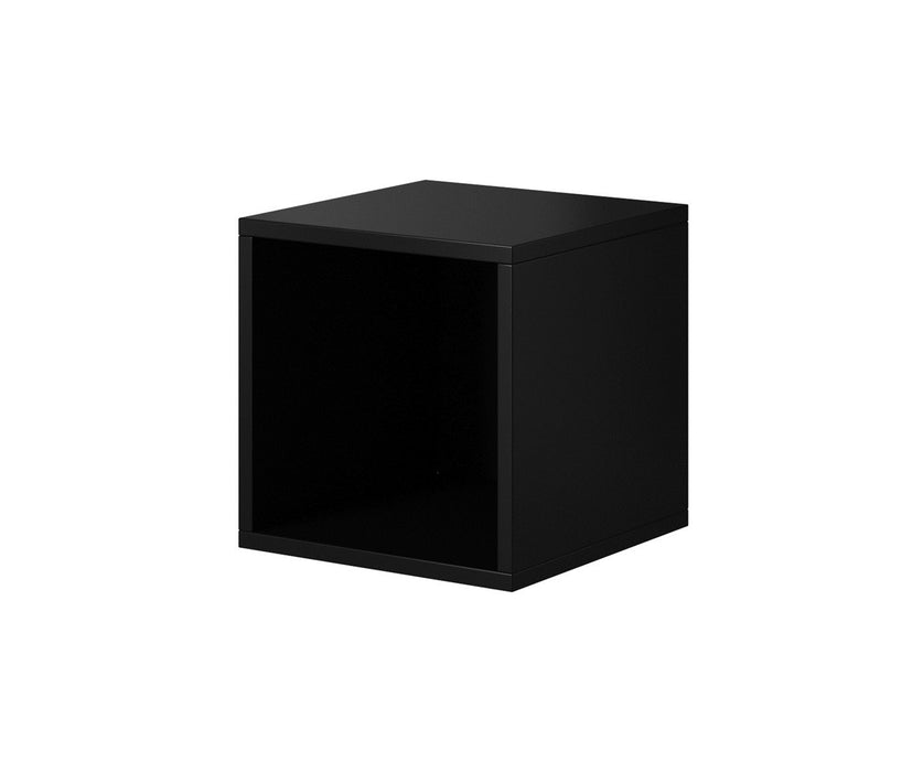 Cama living room furniture set ROCO 15 (RO4+2xRO3+2xRO6) black/black/black