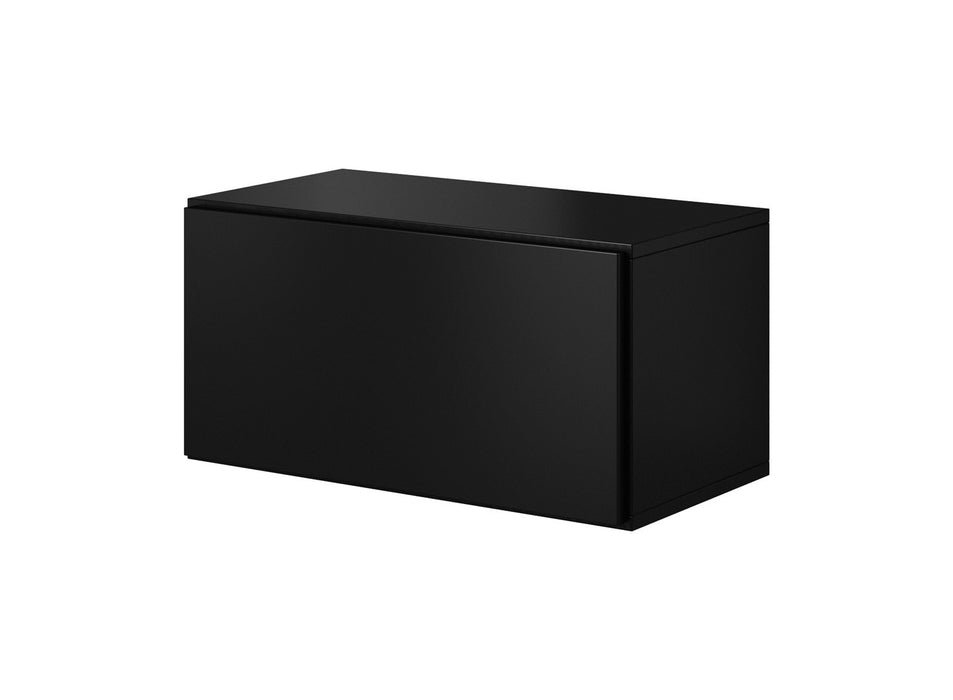 Cama living room furniture set ROCO 15 (RO4+2xRO3+2xRO6) black/black/black