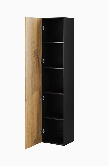 Cama living room cabinet set VIGO 1 black/wotan oak