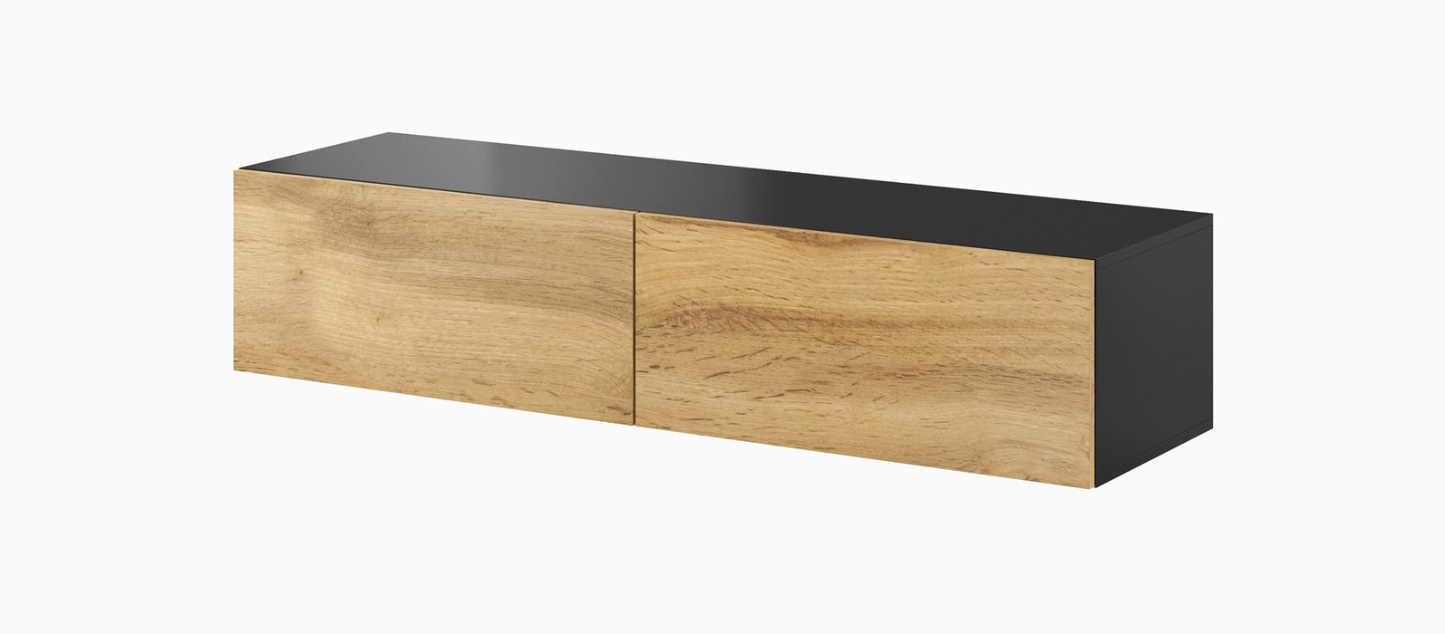 Cama living room cabinet set VIGO 13 black/wotan oak