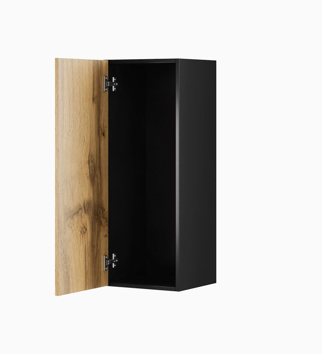 Cama living room cabinet set VIGO 13 black/wotan oak
