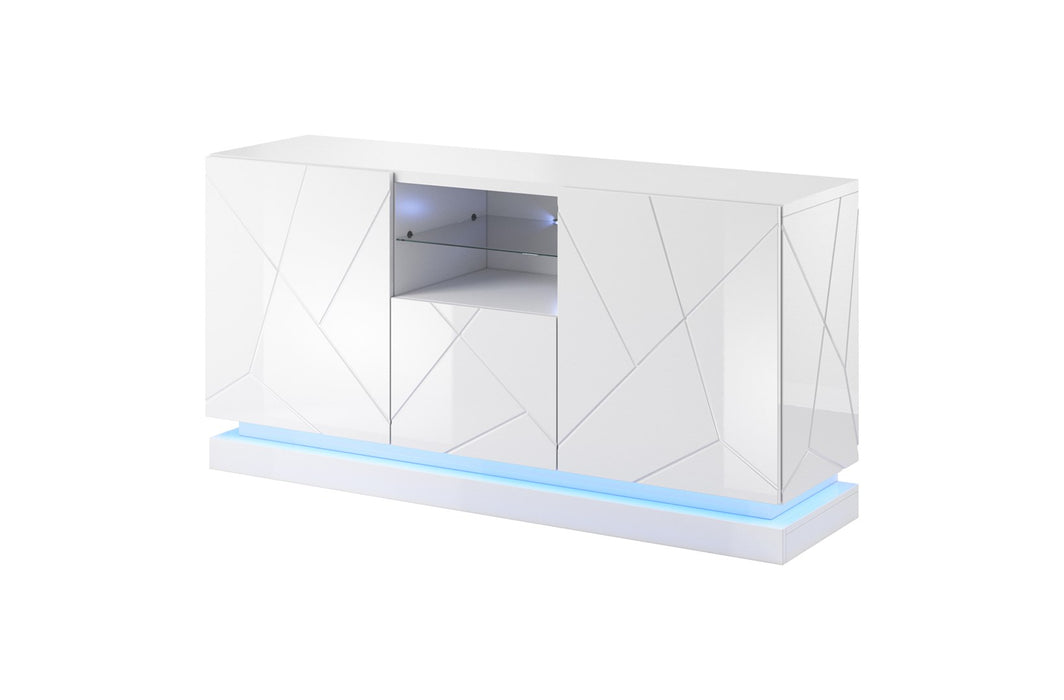 Lighting dresser QIU 2D1K blue