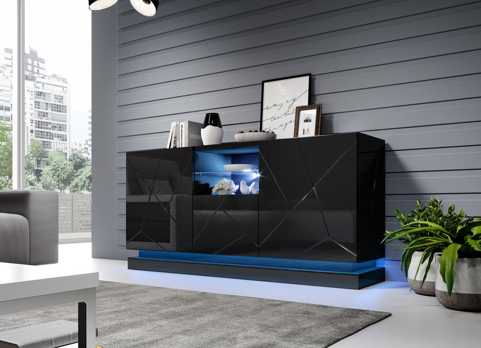 Lighting dresser QIU 2D1K blue