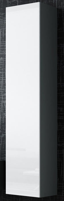 Cama Full cabinet VIGO '180' 180/40/30 grey/white gloss