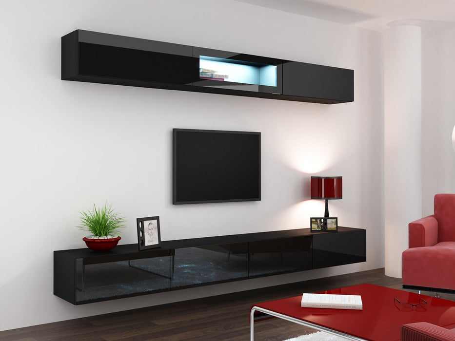 Cama Cabinet VIGO "90" full 90/35/32 black/black gloss