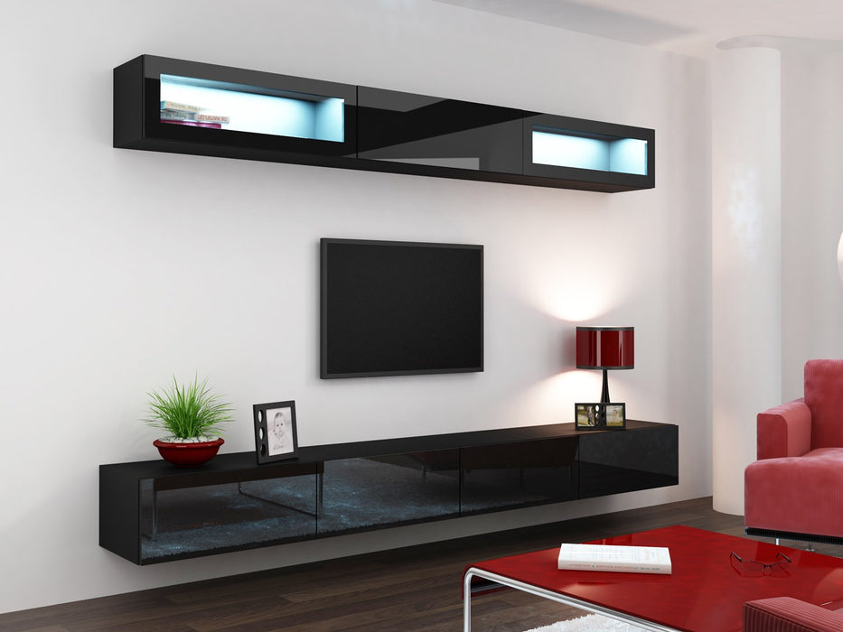 Cama Cabinet VIGO "90" full 90/35/32 black/black gloss