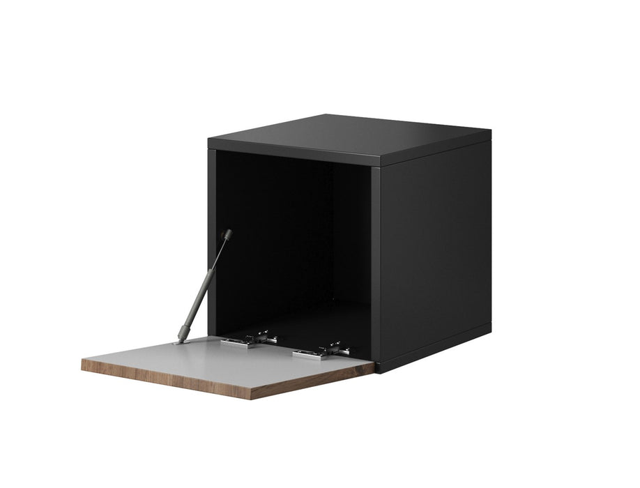 Cama full storage cabinet ROCO RO5 37/37/39 black/black/white