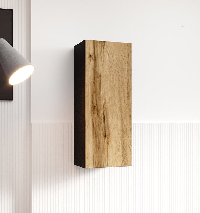 Cama cabinet VIGO "90" full 90/35/32 black/wotan oak