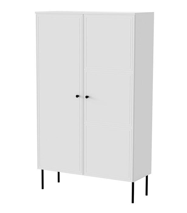 PALAZZO BIS display cabinet 100x39x166 white matt