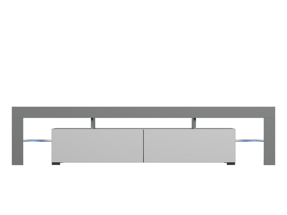 Cama TV stand TORO 200 grey/white gloss