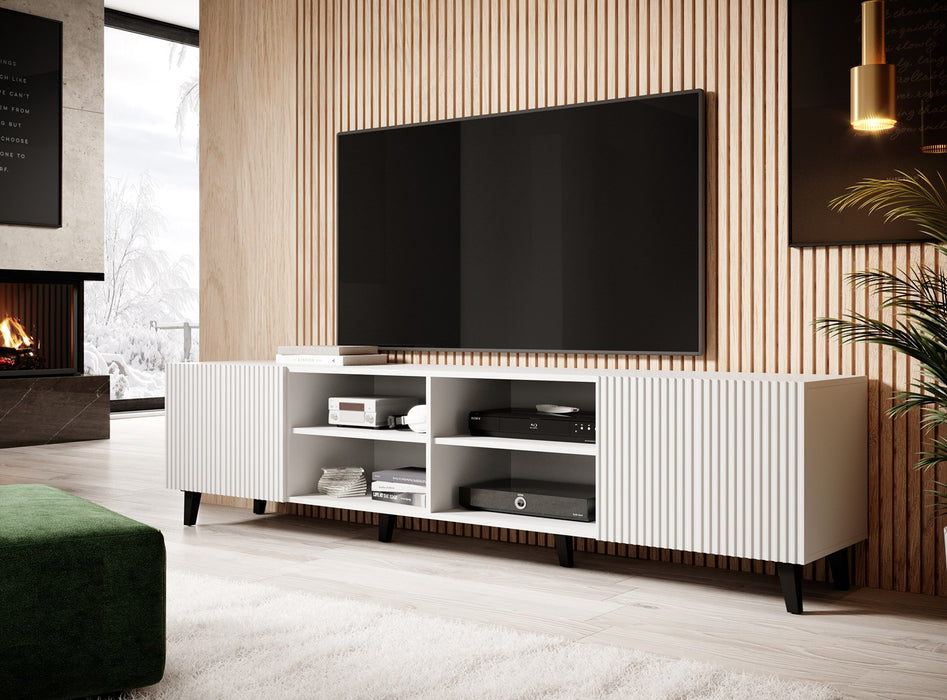 Cama RTV cabinet PAFOS 200x42x52 White matt