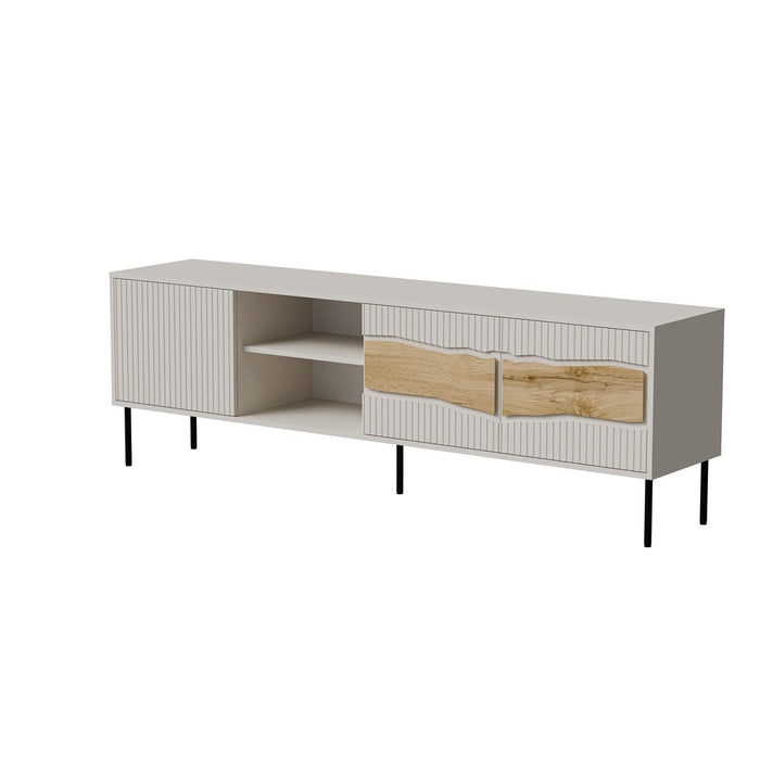 Cama INSERTO 3D1W TV cabinet 190x40x61.5 cashmere + LED