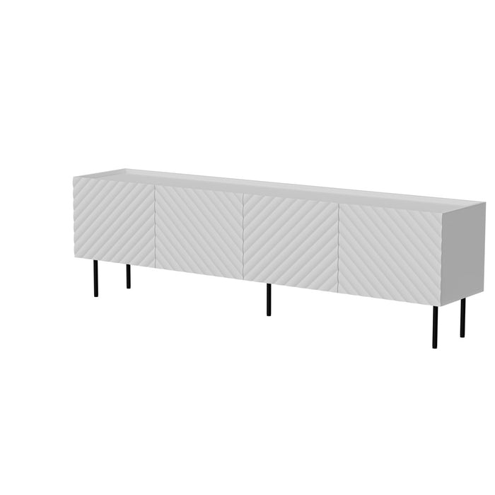 Cama LUCCA 4D TV cabinet 200x40x59 white