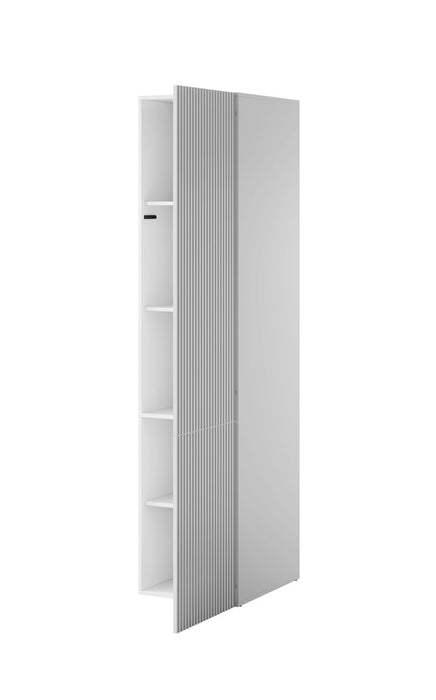 Wardrobe PAFOS 1D 45x55.5x198.5 white matt