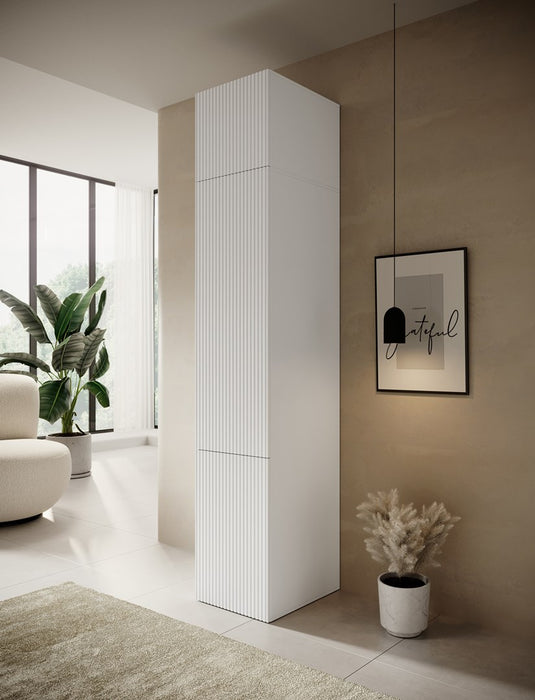 Wardrobe PAFOS 1D BASE 45x55,5x45 white matt