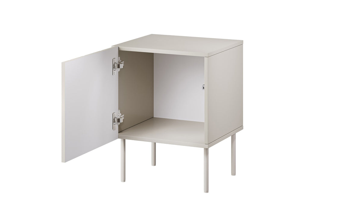 2pc bedside cabinet ISLA 44.5x40x59 cashmere matt