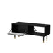 Cama MOUNTAIN bench/table 110x60x46 black + gold - Wooden benches and tablesLIS-DRE<<<Benches and tablesLIS<<<ActionPL