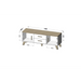 Cama RTV stand LOTTA 140cm white + sonoma oak - TV cabinets made of furniture boardSTV-ZPM<<<TV cabinetsSTV<<<ActionPL