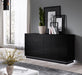 Cama sideboard 2D REJA black gloss/black gloss - Chests of drawers made of furniture boardKOY-ZPM<<<ChestsKOY<<<ActionPL