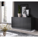 Cama sideboard 2D REJA graphite grey gloss/graphite grey gloss - Chests of drawers made of furniture