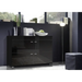 Cama sideboard LOGO II NIGHT 120/42/78 black/black gloss - Chests of drawers made of furniture