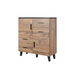 Cama sideboard LOTTA 110 2D4S wotan oak/mat black - Chests of drawers made of furniture