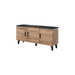 Cama sideboard LOTTA 150 3D wotan oak + mat black - Chests of drawers made of furniture