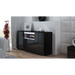Cama sideboard VIVA 150 black/black gloss + white - Chests of drawers made of furniture