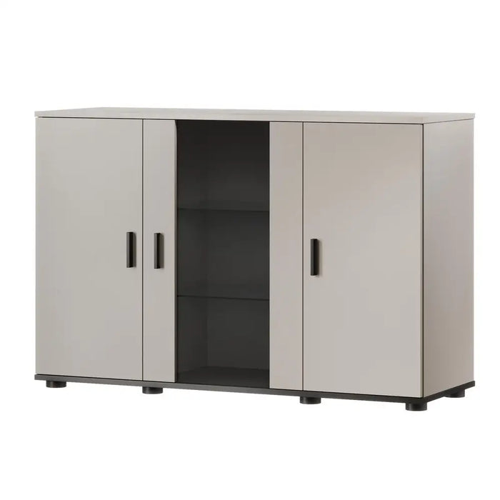 Cama SOHO chest of drawers 120x41x80 cashmere + black - Chests of drawers made of furniture