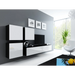Cama Square cabinet VIGO 50/50/30 black/white gloss - Wooden shelvesRGA-DRE<<<ShelvesRGA<<<ActionPL
