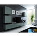 Cama Square cabinet VIGO 50/50/30 grey/grey gloss - Wooden shelvesRGA-DRE<<<ShelvesRGA<<<ActionPL