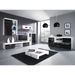 Cama TV stand 200 SAMBA white/black gloss - TV cabinets made of furniture boardSTV-ZPM<<<TV cabinetsSTV<<<ActionPL
