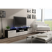 Cama TV stand EVORA 200 black/white gloss - TV cabinets made of furniture boardSTV-ZPM<<<TV cabinetsSTV<<<ActionPL