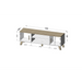 Cama TV stand LOTTA 160 2D2K white/sonoma - TV cabinets made of furniture boardSTV-ZPM<<<TV cabinetsSTV<<<ActionPL