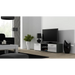 Cama TV stand SOHO 140 grey/white gloss - TV cabinets made of furniture boardSTV-ZPM<<<TV cabinetsSTV<<<ActionPL