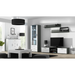 Cama TV stand SOHO 180 grey/white gloss - TV cabinets made of furniture boardSTV-ZPM<<<TV cabinetsSTV<<<ActionPL