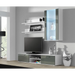 Cama TV stand SOHO 180 white/grey gloss - TV cabinets made of furniture boardSTV-ZPM<<<TV cabinetsSTV<<<ActionPL