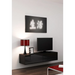 Cama TV stand VIGO 140 30/140/40 black/black gloss - TV cabinets made of furniture boardSTV-ZPM<<<TV
