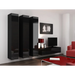 Cama TV stand VIGO 140 30/140/40 black/black gloss - TV cabinets made of furniture boardSTV-ZPM<<<TV