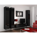 Cama TV stand VIGO 140 30/140/40 black/black gloss - TV cabinets made of furniture boardSTV-ZPM<<<TV