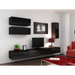 Cama TV stand VIGO 140 30/140/40 black/black gloss - TV cabinets made of furniture boardSTV-ZPM<<<TV