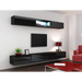 Cama TV stand VIGO 140 30/140/40 black/black gloss - TV cabinets made of furniture boardSTV-ZPM<<<TV