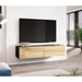 Cama TV stand VIGO 140 30/140/40 black/wotan oak - TV cabinets made of furniture boardSTV-ZPM<<<TV
